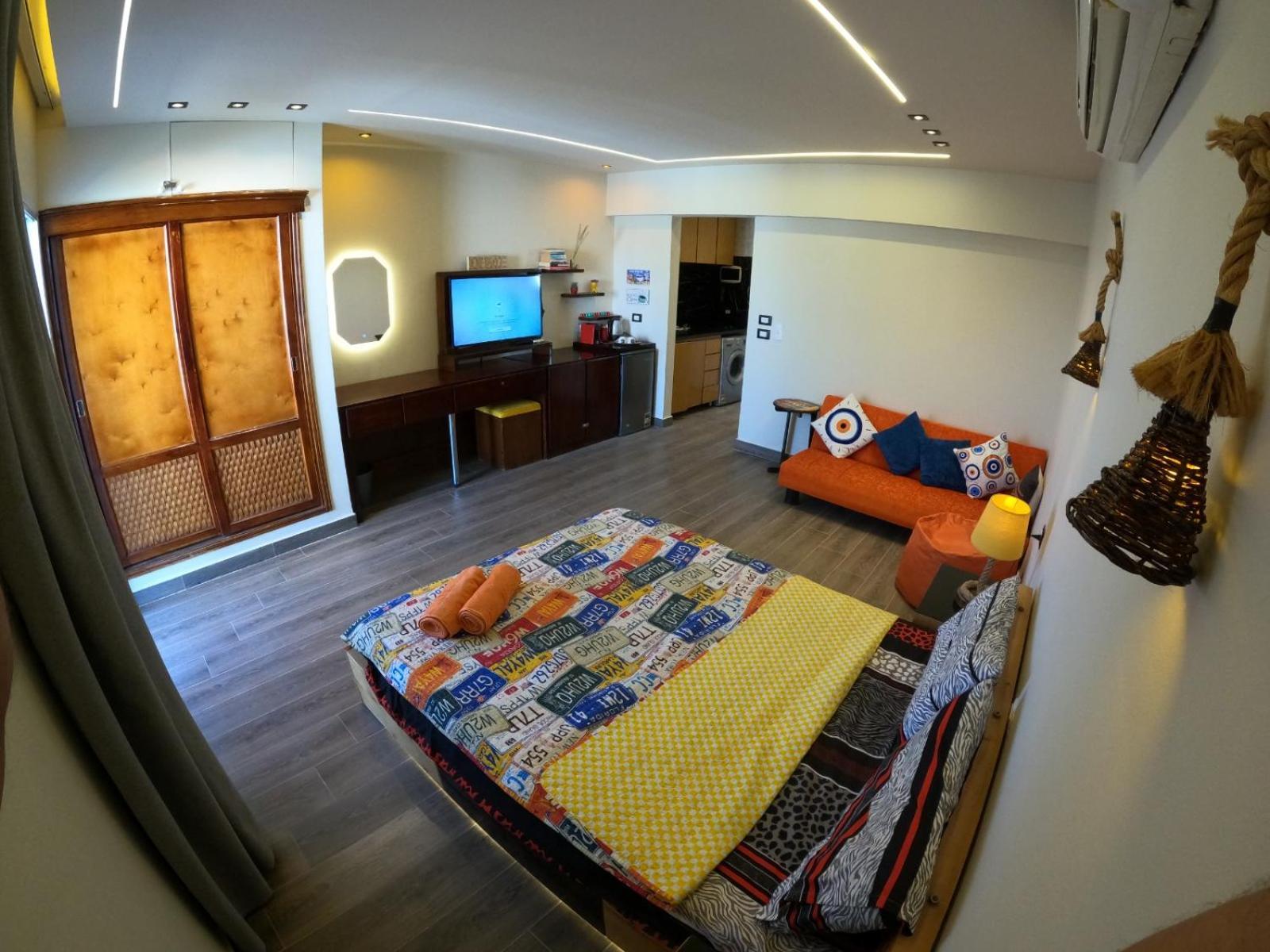 Deluxe Apartment Delta Sharm Bagian luar foto