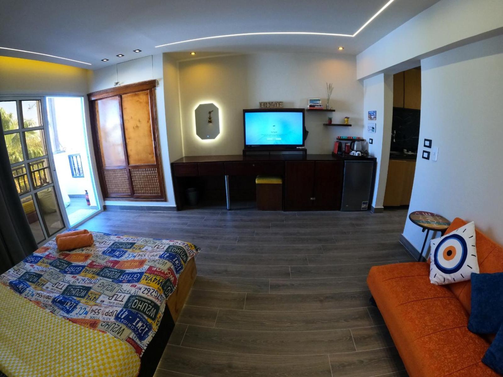 Deluxe Apartment Delta Sharm Bagian luar foto